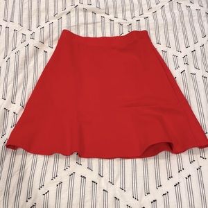 Loft Red XS skirt